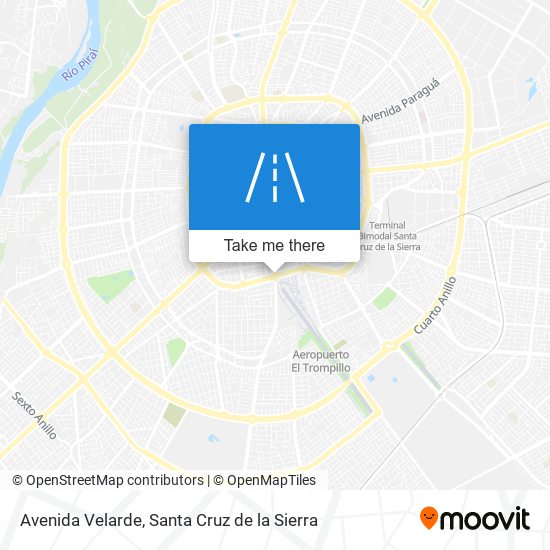 Avenida Velarde map