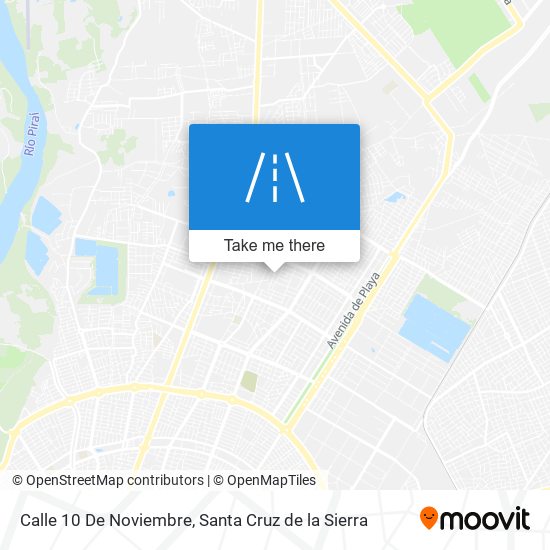 Mapa de Calle 10 De Noviembre