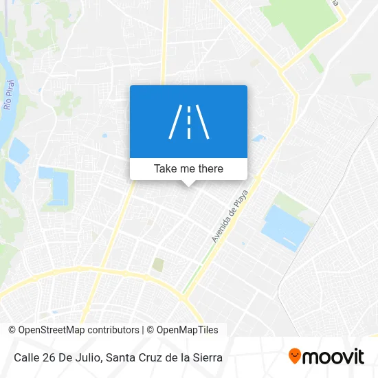 Calle 26 De Julio map