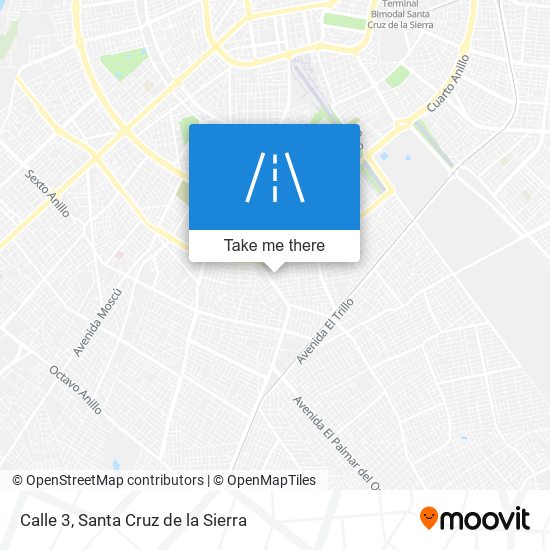 Calle 3 map