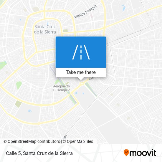 Calle 5 map