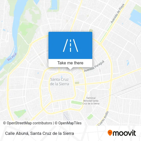 Mapa de Calle Abuná