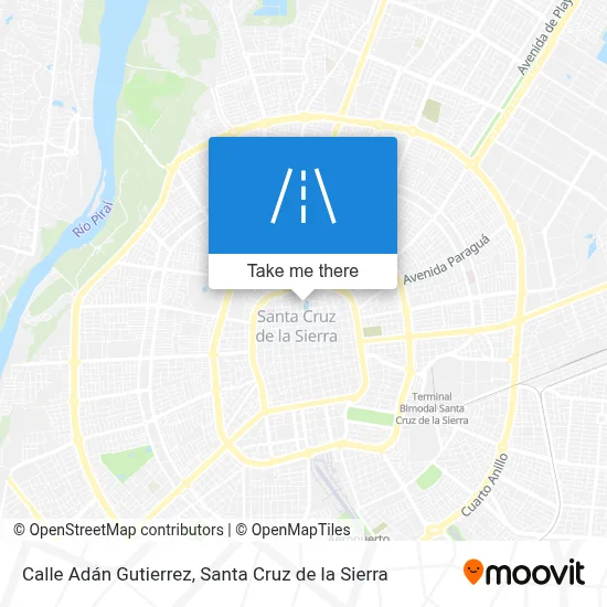 Calle Adán Gutierrez map
