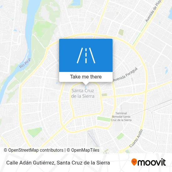 Calle Adán Gutiérrez map