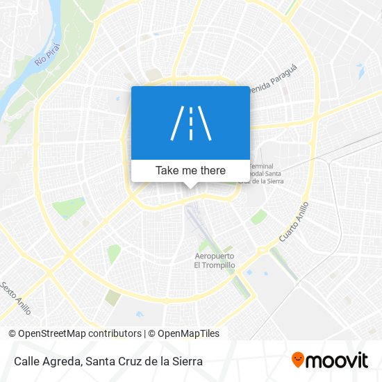 Calle Agreda map