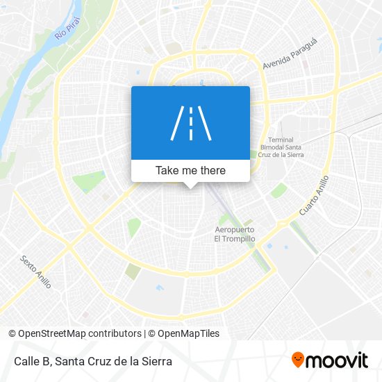 Calle B map