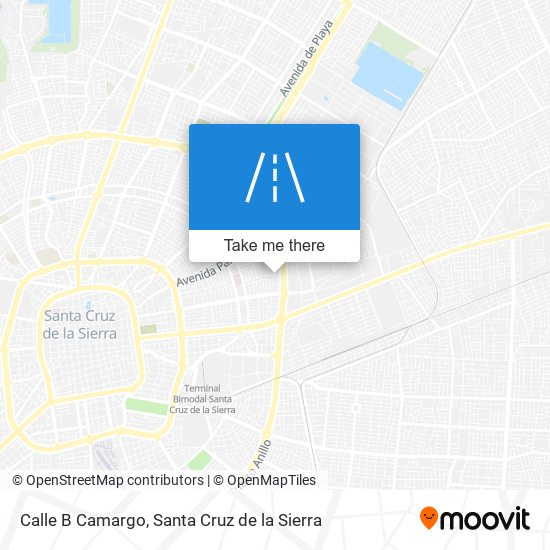 Calle B Camargo map