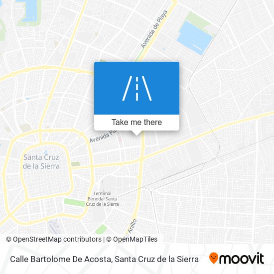 Calle Bartolome De Acosta map