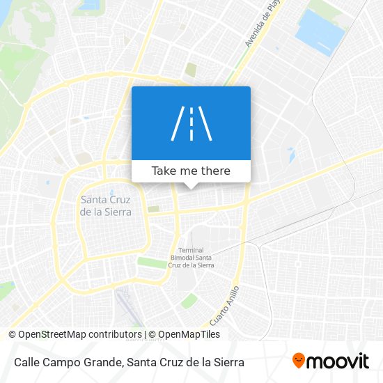 Calle Campo Grande map