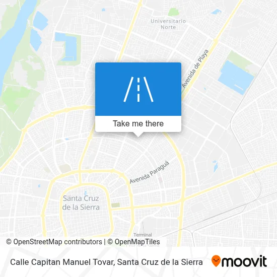 Calle Capitan Manuel Tovar map