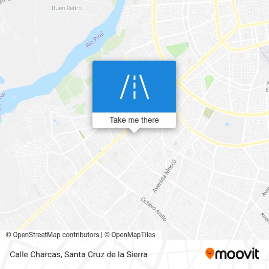 Mapa de Calle Charcas