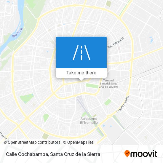Calle Cochabamba map