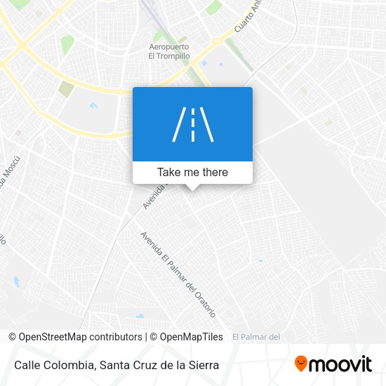 Calle Colombia map
