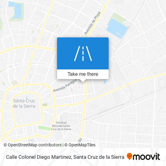 Calle Colonel Diego Martinez map