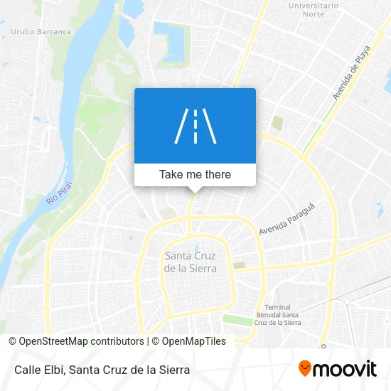 Calle Elbi map