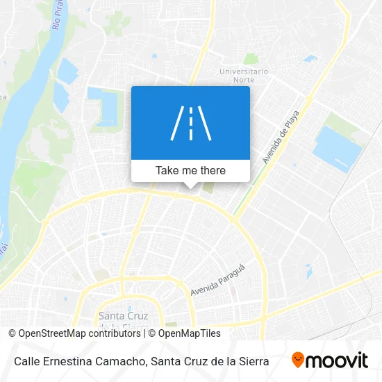 Mapa de Calle Ernestina Camacho
