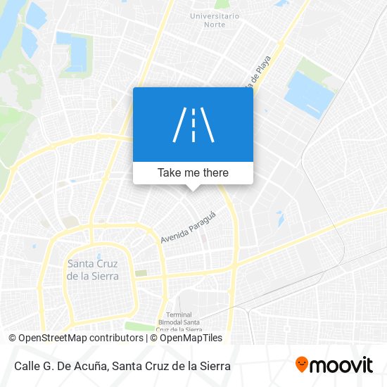 Calle G. De Acuña map