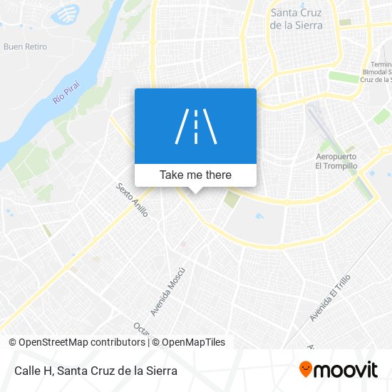 Calle H map