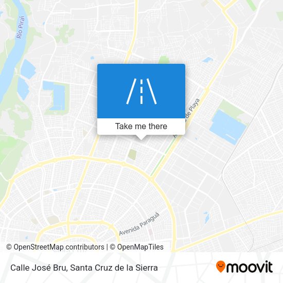 Mapa de Calle José Bru