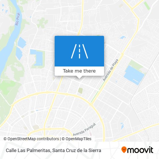 Mapa de Calle Las Palmeritas