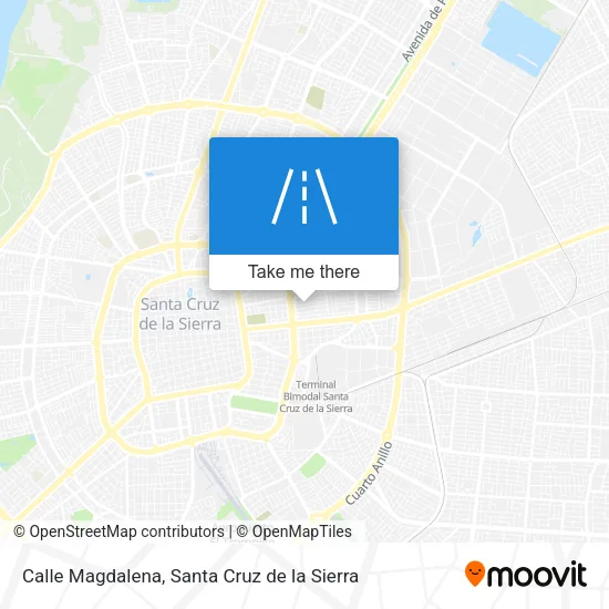 Calle Magdalena map