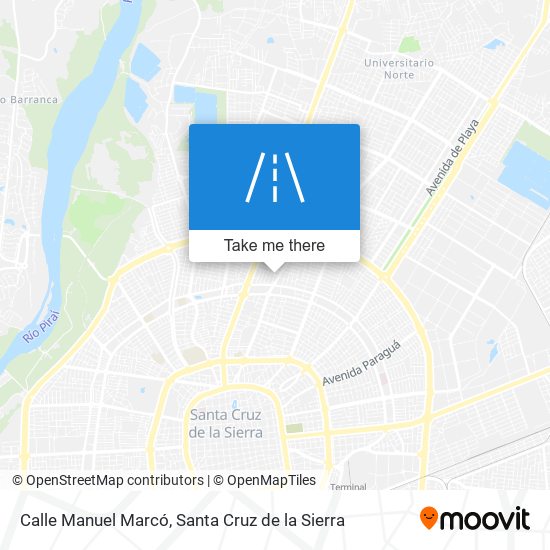 Mapa de Calle Manuel Marcó