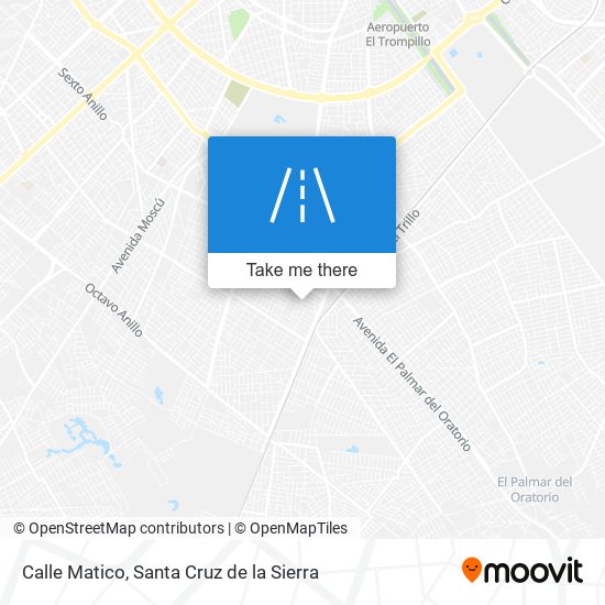 Calle Matico map