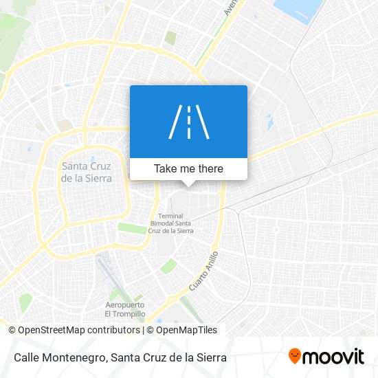 Calle Montenegro map