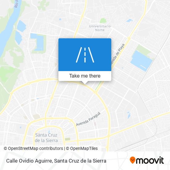 Mapa de Calle Ovidio Aguirre