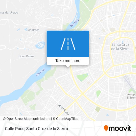 Calle Pacu map