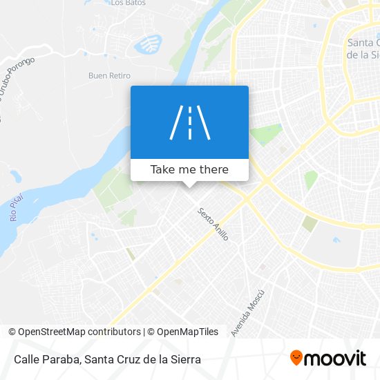 Calle Paraba map