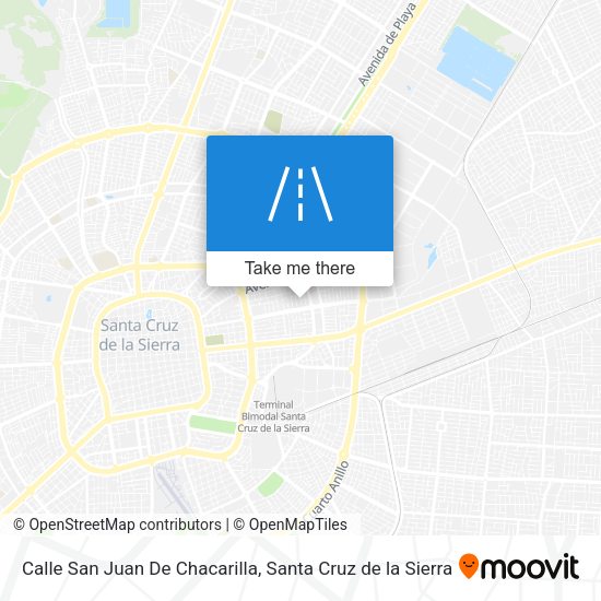 Mapa de Calle San Juan De Chacarilla