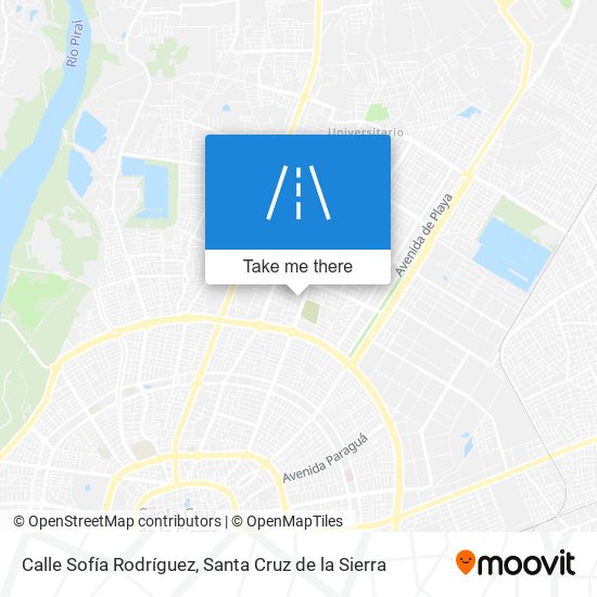 Mapa de Calle Sofía Rodríguez