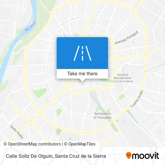 Calle Soliz De Olguín map