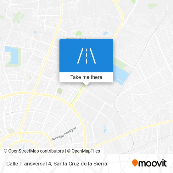 Calle Transversal 4 map