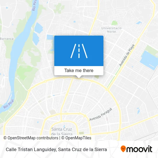Calle Tristan Languidey map