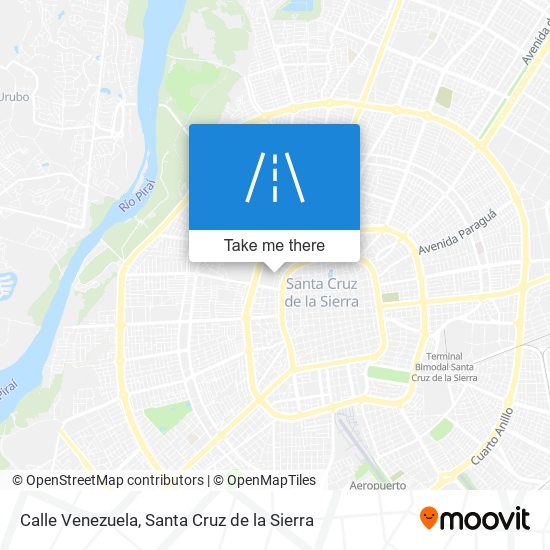 Calle Venezuela map