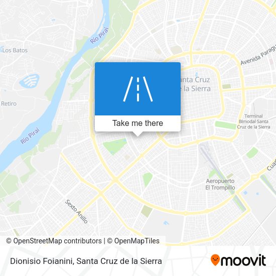 Mapa de Dionisio Foianini