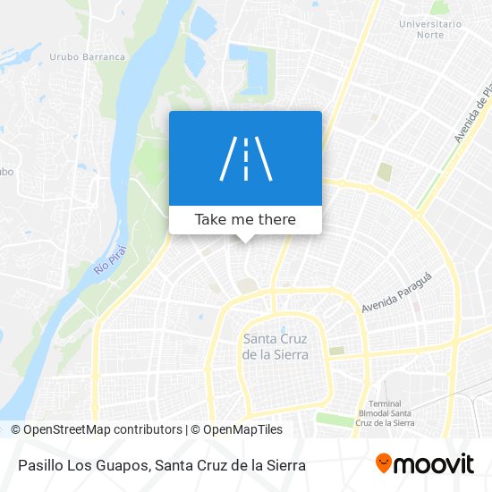 Pasillo Los Guapos map