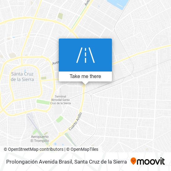 Prolongación Avenida Brasil map