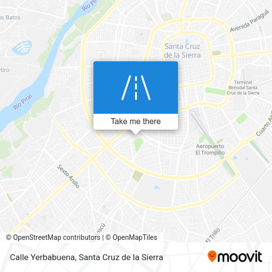 Calle Yerbabuena map