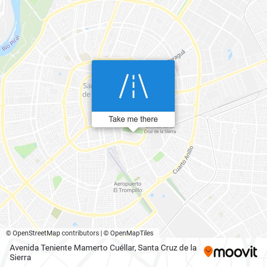 Avenida Teniente Mamerto Cuéllar map