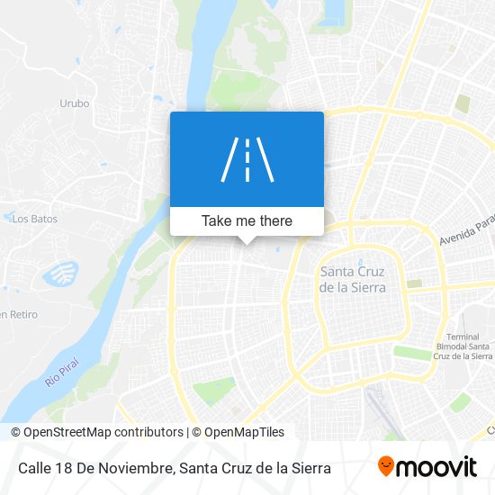 Mapa de Calle 18 De Noviembre