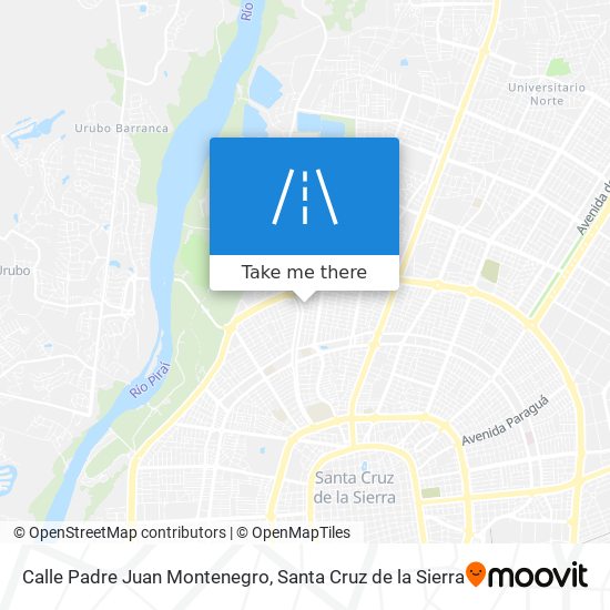 Calle Padre Juan Montenegro map