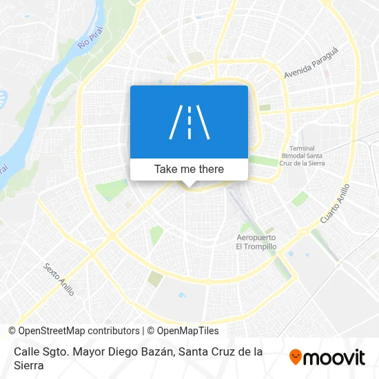 Calle Sgto. Mayor Diego Bazán map