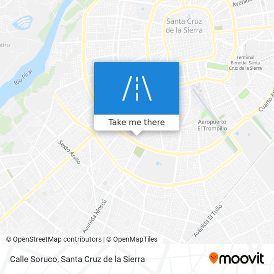 Calle Soruco map