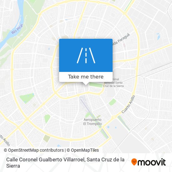 Calle Coronel Gualberto Villarroel map