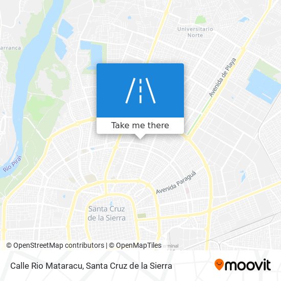 Mapa de Calle Rio Mataracu