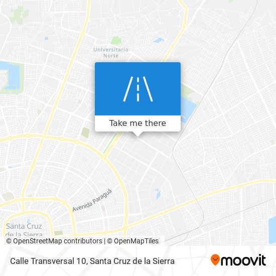 Calle Transversal 10 map