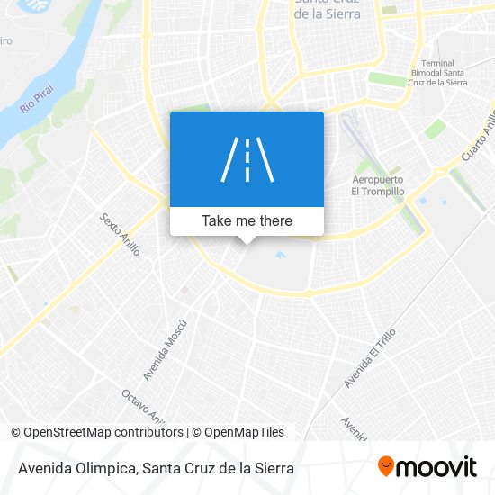 Avenida Olimpica map